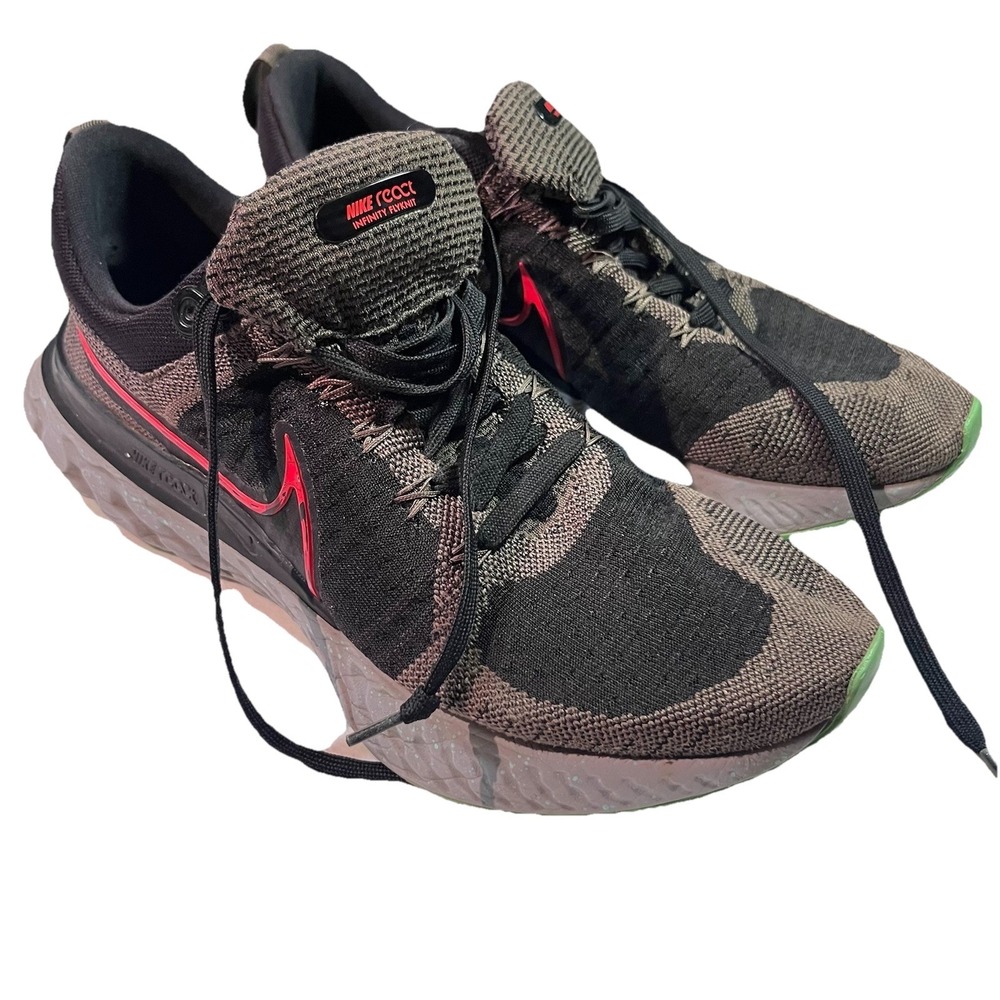 Nike React Infinity Flyknit 2 RidgeRock Running Walking Shoes CT2357-200 Mens 11